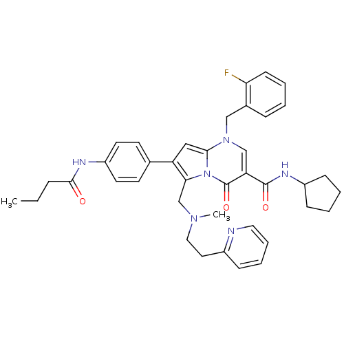 Chemical structure of BindingDB Monomer ID 50109247