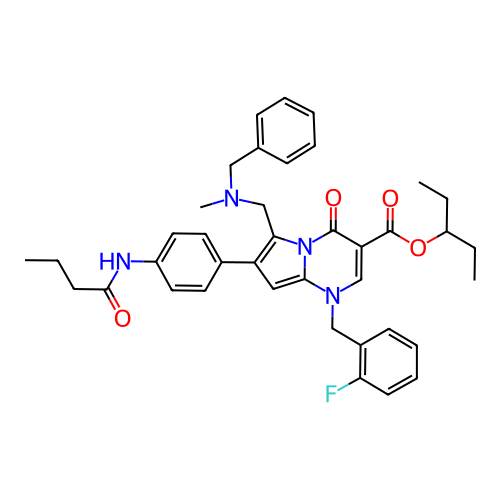 Chemical structure of BindingDB Monomer ID 50109253