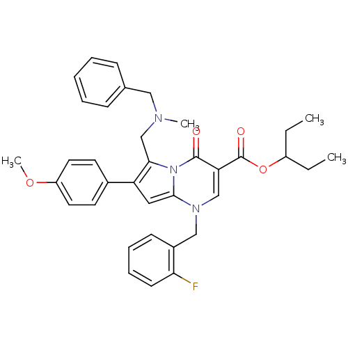 Chemical structure of BindingDB Monomer ID 50109257