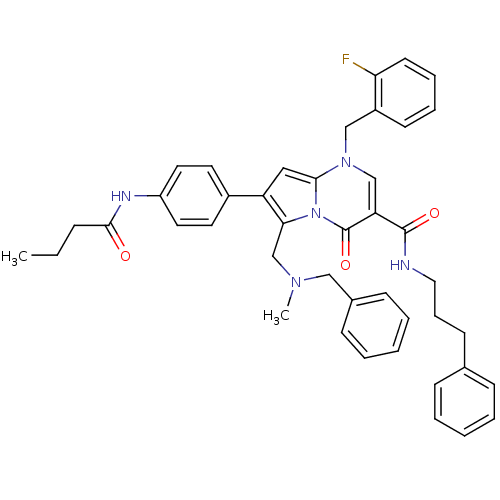 Chemical structure of BindingDB Monomer ID 50109260