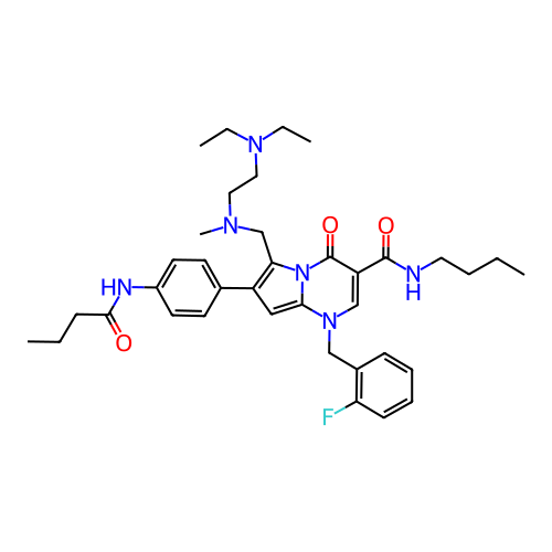 Chemical structure of BindingDB Monomer ID 50109261