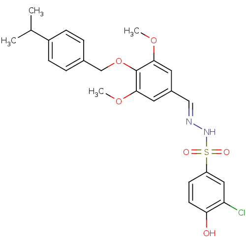 Chemical structure of BindingDB Monomer ID 50110061