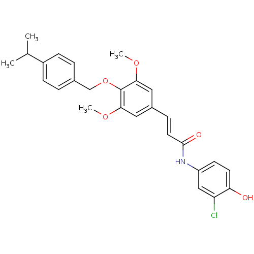 Chemical structure of BindingDB Monomer ID 50110072
