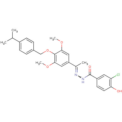 Chemical structure of BindingDB Monomer ID 50110075