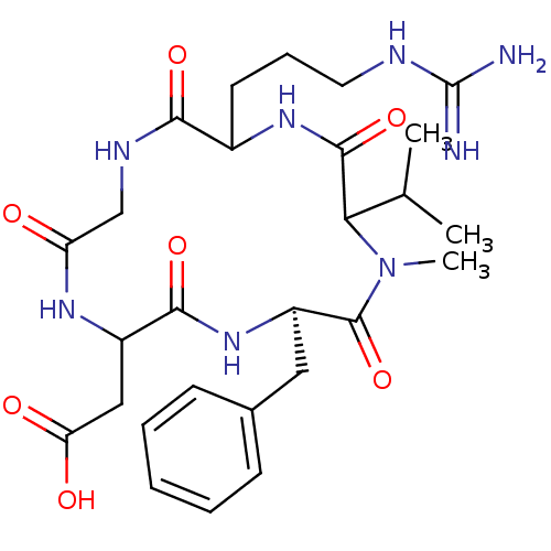 Chemical structure of BindingDB Monomer ID 50110230