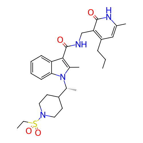 Chemical structure of BindingDB Monomer ID 50110354