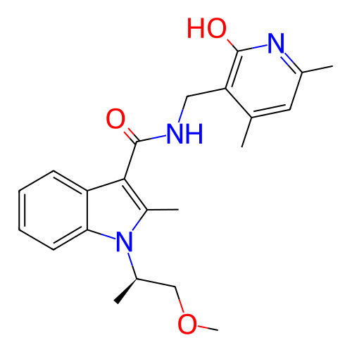 Chemical structure of BindingDB Monomer ID 50110360