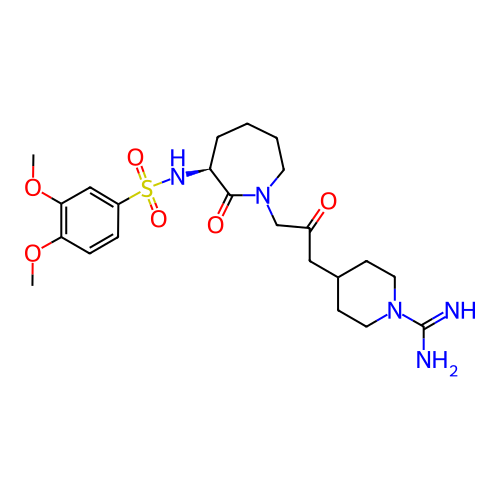Chemical structure of BindingDB Monomer ID 50110384