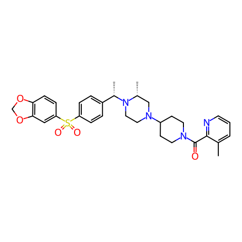 Chemical structure of BindingDB Monomer ID 50110541