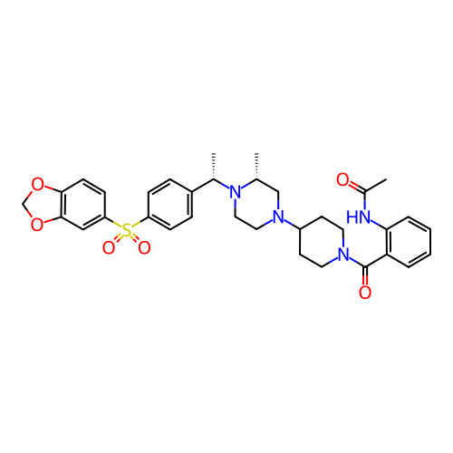 Chemical structure of BindingDB Monomer ID 50110554