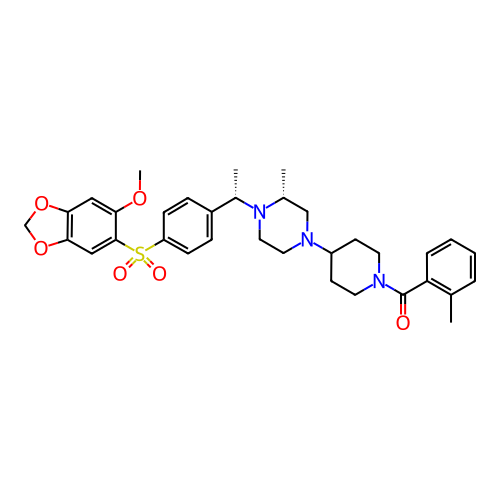 Chemical structure of BindingDB Monomer ID 50110561