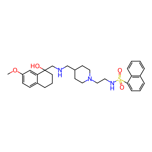 Chemical structure of BindingDB Monomer ID 50110571