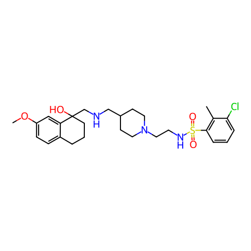 Chemical structure of BindingDB Monomer ID 50110573