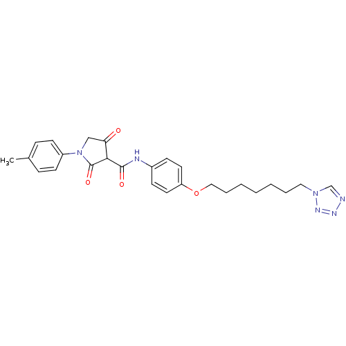 Chemical structure of BindingDB Monomer ID 50111279