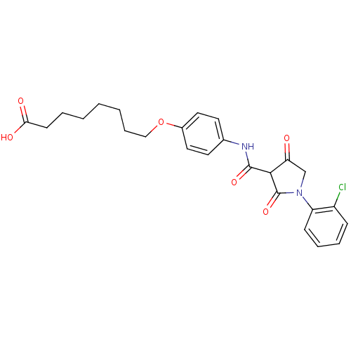 Chemical structure of BindingDB Monomer ID 50111297