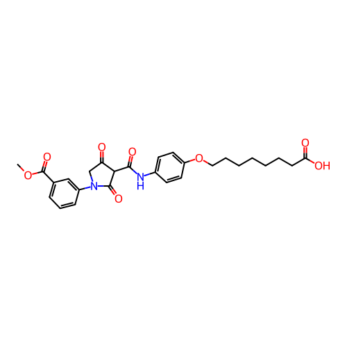 Chemical structure of BindingDB Monomer ID 50111317