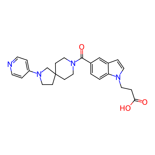 Chemical structure of BindingDB Monomer ID 50111420