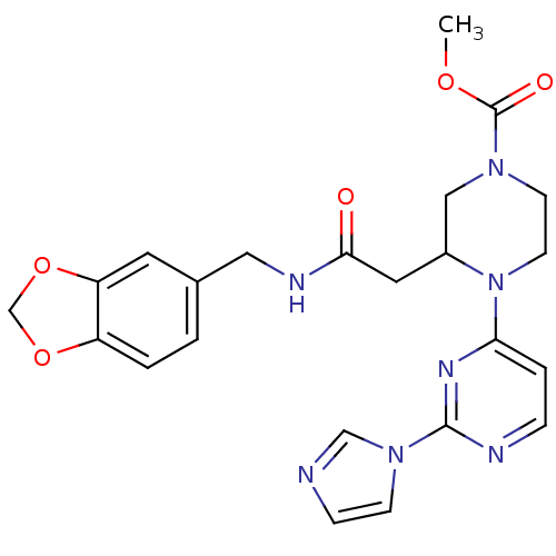 Chemical structure of BindingDB Monomer ID 50111438