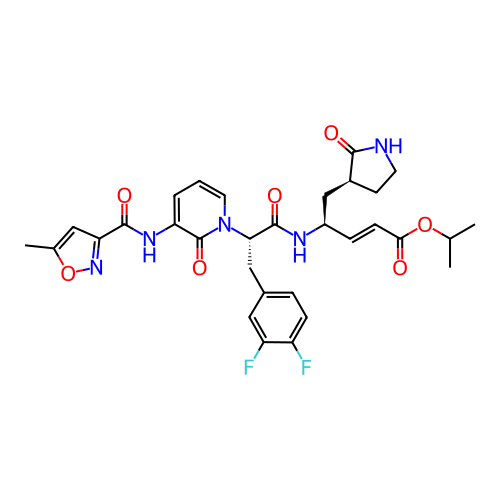 Chemical structure of BindingDB Monomer ID 50111455