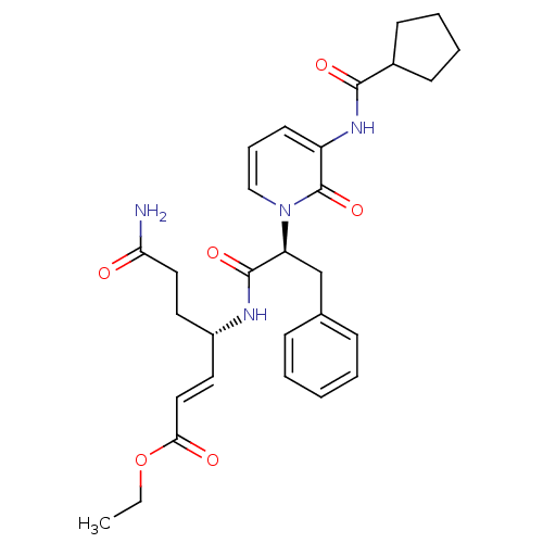 Chemical structure of BindingDB Monomer ID 50111462