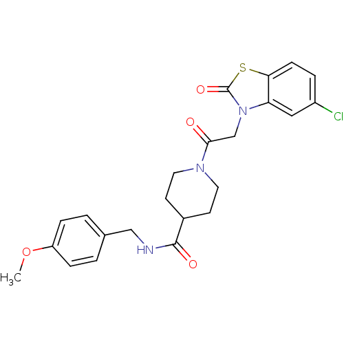 Chemical structure of BindingDB Monomer ID 50111654