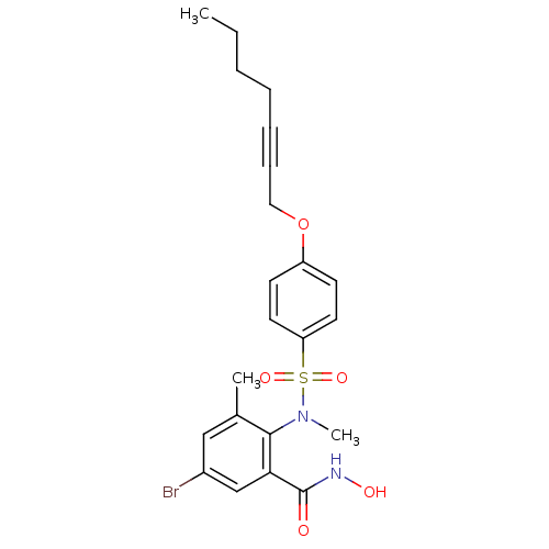 Chemical structure of BindingDB Monomer ID 50111697