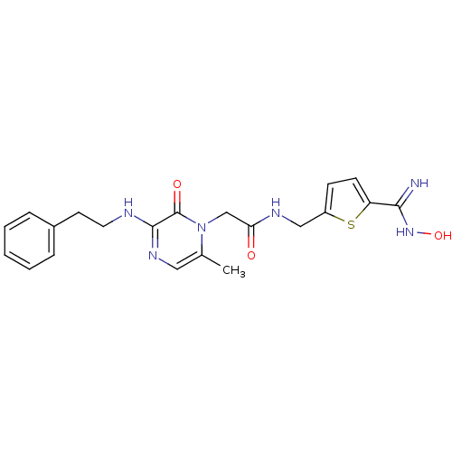 Chemical structure of BindingDB Monomer ID 50111722