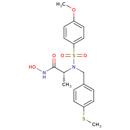 Chemical structure of BindingDB Monomer ID 50111810