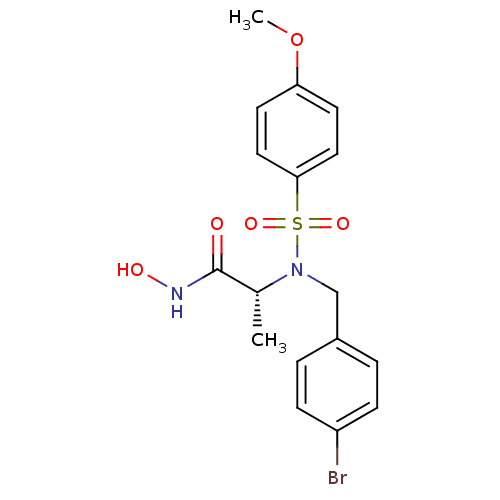 Chemical structure of BindingDB Monomer ID 50111822