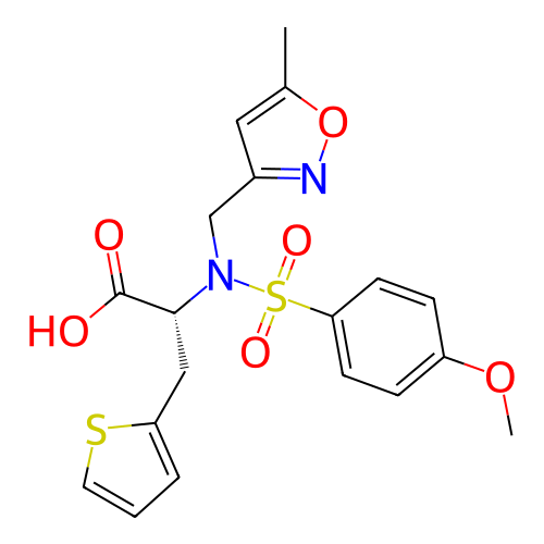 Chemical structure of BindingDB Monomer ID 50111833