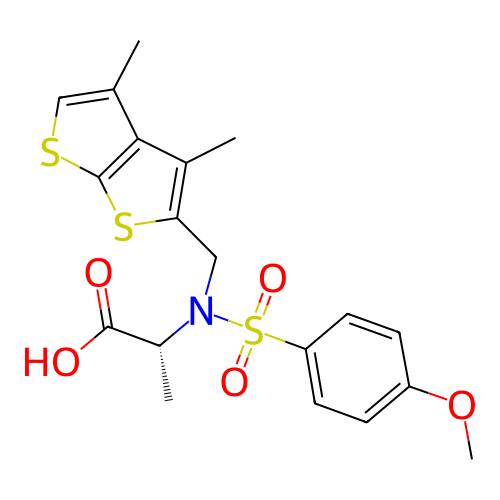 Chemical structure of BindingDB Monomer ID 50111855