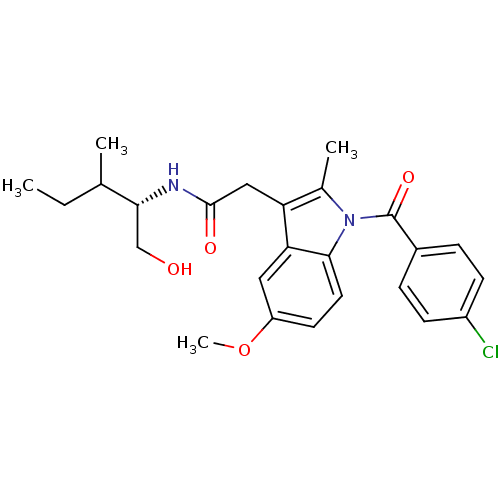 Chemical structure of BindingDB Monomer ID 50112535