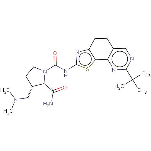 Chemical structure of BindingDB Monomer ID 50112824