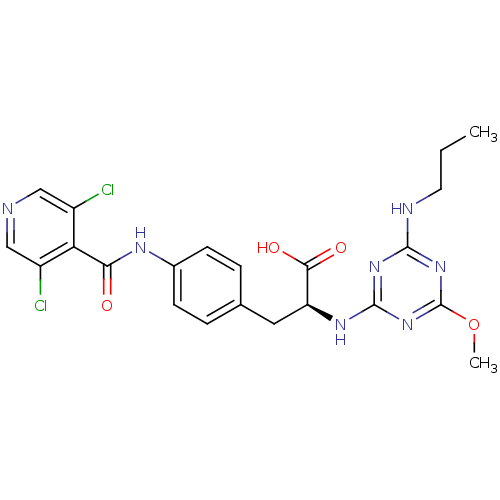 Chemical structure of BindingDB Monomer ID 50114284