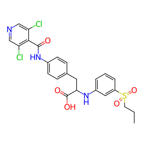 Chemical structure of BindingDB Monomer ID 50114309