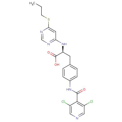 Chemical structure of BindingDB Monomer ID 50114317