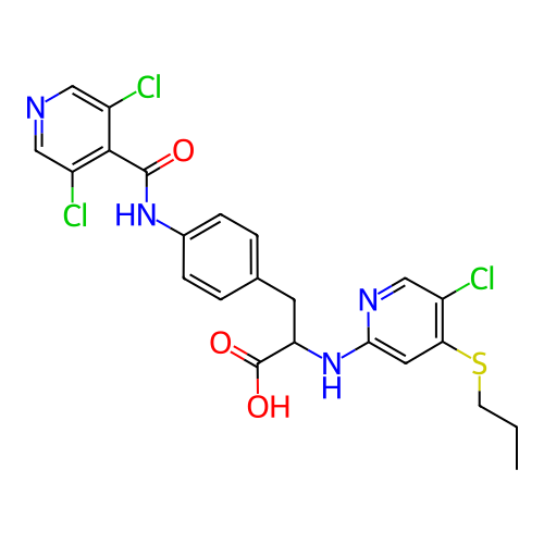 Chemical structure of BindingDB Monomer ID 50114318