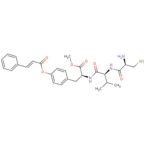 Chemical structure of BindingDB Monomer ID 50114323