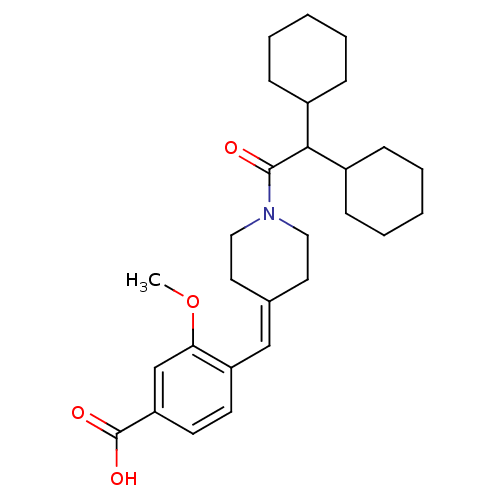 Chemical structure of BindingDB Monomer ID 50116421