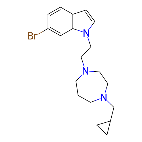Chemical structure of BindingDB Monomer ID 50116971