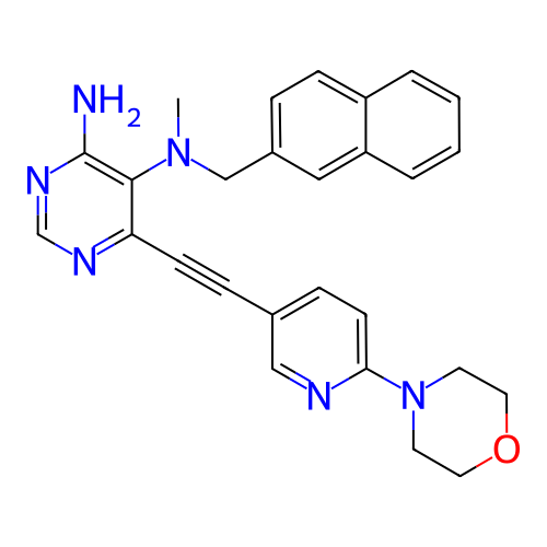 Chemical structure of BindingDB Monomer ID 50117156