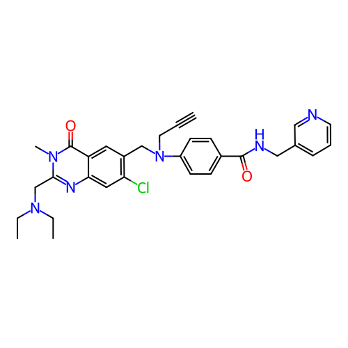 Chemical structure of BindingDB Monomer ID 50117207