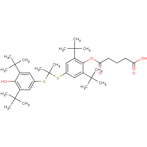 Chemical structure of BindingDB Monomer ID 50117541