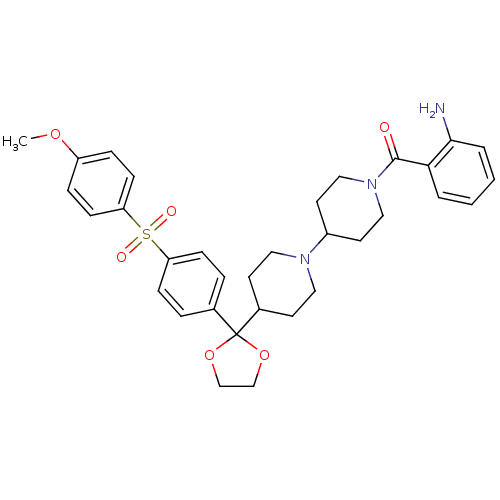 Chemical structure of BindingDB Monomer ID 50121120