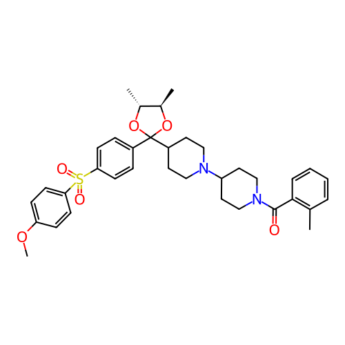 Chemical structure of BindingDB Monomer ID 50121122