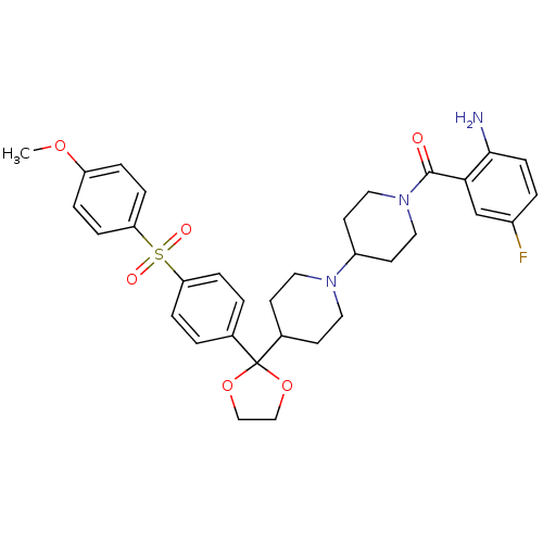 Chemical structure of BindingDB Monomer ID 50121125