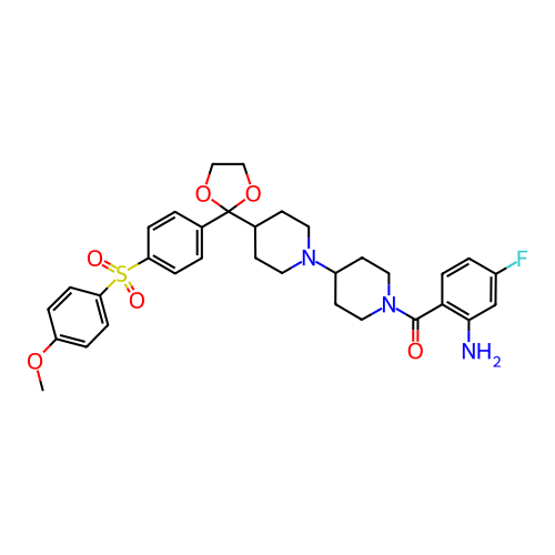 Chemical structure of BindingDB Monomer ID 50121126