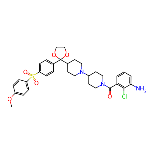 Chemical structure of BindingDB Monomer ID 50121127
