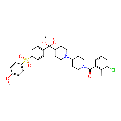 Chemical structure of BindingDB Monomer ID 50121131