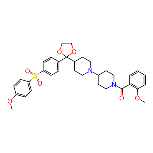 Chemical structure of BindingDB Monomer ID 50121135
